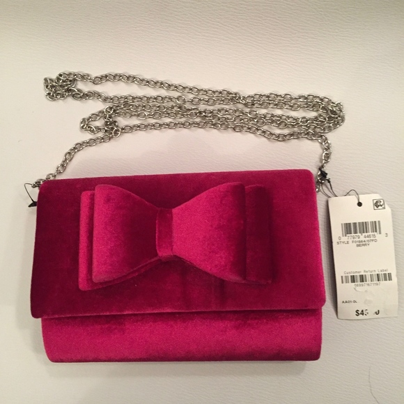 INC International Concepts Handbags - INC International Concepts Leesie Velvet Clutch INC International Concepts Handbags - INC International Concepts Leesie Velvet Clutch